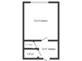 1-бөлмелі пәтер · 18.9 м² · 1/5 қабат, Кобыланды батыра 24/1, бағасы: 6 млн ₸ в Костанае — фото 10