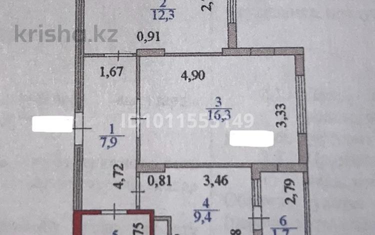 2-комнатная квартира · 52 м² · 4/9 этаж, кошкарбаев 60 — small за ~ 28 млн ₸ в Астане, Сарайшык р-н — фото 2