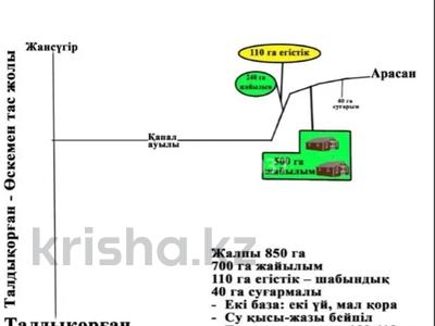 Участок · 850 га, Капал за 40 млн ₸