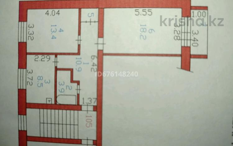 2-комнатная квартира, 57.1 м², 4/5 этаж, Галето 22 за 19.8 млн 〒 в Семее — фото 2