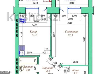 1-комнатная квартира · 49 м² · 6/9 этаж, мкр. Алтын орда, Молдагуловой 70 за 18.8 млн 〒 в Актобе