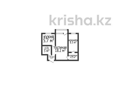 2-комнатная квартира, 41.5 м², 3/5 этаж, Парковая 92 за 7.4 млн 〒 в Рудном