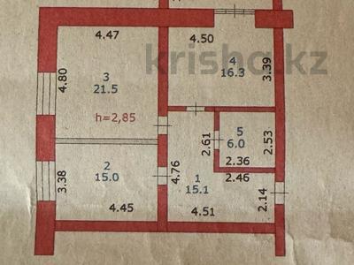 2-комнатная квартира, 77.4 м², Назарбаева за 32.5 млн 〒 в Петропавловске