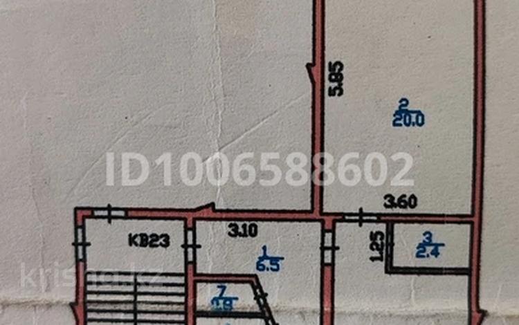 2-бөлмелі пәтер · 54 м² · 4/4 қабат, Абая 85 — Возле 3 школы., бағасы: 19 млн ₸ в Талгаре — фото 2