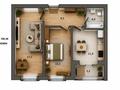 2-комнатная квартира · 56.8 м², Придорожная 87/2 за ~ 15.3 млн ₸ в Уральске — фото 3