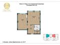 2-бөлмелі пәтер · 62.7 м² · 6/9 қабат, Курмангазы 8/3, бағасы: ~ 23.2 млн ₸ в Атырау, мкр Авангард-2 — фото 8
