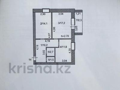 2-комнатная квартира, 59.8 м², 4/5 этаж, Акбидай 13Б за ~ 15.8 млн 〒 в Кокшетау