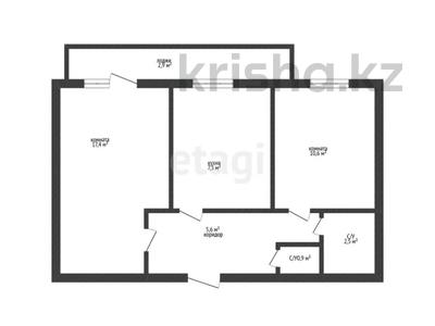 2-комнатная квартира · 47.2 м² · 3/3 этаж, Бергалиева 43 за 13 млн 〒 в Атырау