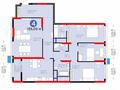 4-комнатная квартира · 135 м² · 20/21 этаж, Кабанбай батыра 38/6 стр за 79.5 млн 〒 в Астане, Есильский р-н