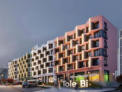 1-комнатная квартира · 40.28 м² · 4/6 этаж, Толе би — Возле мечети на площади Ордабасы за 20 млн 〒 в Шымкенте, Аль-Фарабийский р-н