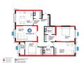 4-бөлмелі пәтер · 115 м², Калдаякова, бағасы: ~ 56 млн ₸ в Шымкенте, Туран р-н