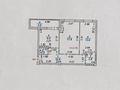 2-комнатная квартира · 60.7 м² · 9/9 этаж, мкр Туран-2 62А — Школы за 19 млн ₸ в Шымкенте, Каратауский р-н — фото 13