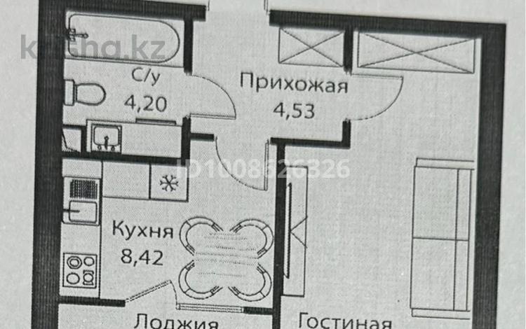1-комнатная квартира · 37.3 м² · 11/12 этаж, Тауелсиздик 25/2 за 26 млн ₸ в Астане, Алматы р-н — фото 2