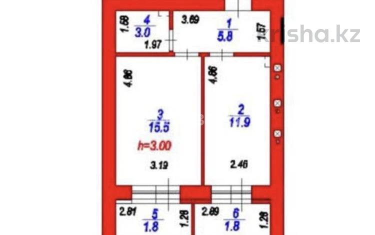 1-комнатная квартира · 40 м² · 9/12 этаж, ​Улица Шамши Калдаяков, 46 46 за 19.7 млн ₸ в Астане, Сарайшык р-н — фото 4