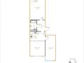 3-бөлмелі пәтер · 93.3 м² · 2/3 қабат, ул. ПК Горный Гигант, бағасы: 88.5 млн ₸ в Алматы, Медеуский р-н