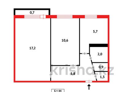 2-комнатная квартира, 45 м², 3/5 этаж, мкр Юго-Восток, Сатыбалдина 17 за 15.5 млн 〒 в Караганде, Казыбек би р-н