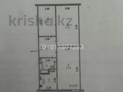 3-комнатная квартира · 63 м² · 5/5 этаж, мкр 5, Есет батыра 103/1 — Возле школы 19 и Шаңрақ за 13.2 млн ₸ в Актобе