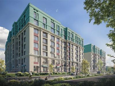 Планировки ЖК в Астане: 4-комнатная квартира · 129.1 м², Абубакир Тыныбаев 10 за ~ 109.5 млн 〒 4-комнатная квартира · 129.1 м², Абубакир Тыныбаев 10 за ~ 109.5 млн 〒 в Астане, Алматы р-н