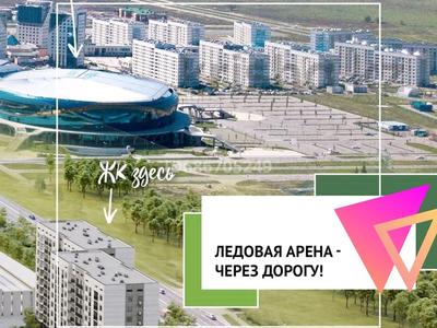 3-комнатная квартира, 65.2 м², 5/12 этаж, мкр Акбулак, Дарабоз — Алматы Арена за 33.5 млн 〒