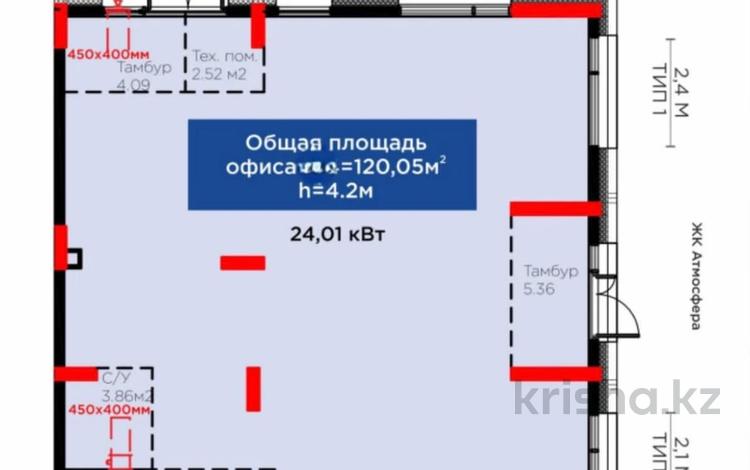 Свободное назначение · 120 м² за 222 млн ₸ в Астане, Нура р-н — фото 3