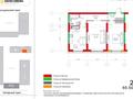 2-комнатная квартира · 65.5 м² · 3/9 этаж, Халиуллина участок №132 за 54.5 млн ₸ в Алматы, Медеуский р-н — фото 5