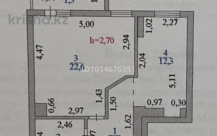 1-комнатная квартира · 48.3 м² · 15/25 этаж, Петрова 10 за 28 млн ₸ в Астане, Алматы р-н — фото 16