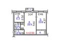 2-комнатная квартира · 45 м² · 2/5 этаж, Кабанбай Батыра 136 за 15.5 млн ₸ в Усть-Каменогорске