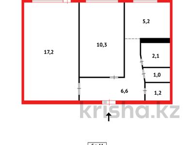 2-комнатная квартира, 44 м², 3/3 этаж, Майкудук, 14й микрорайон 31 за 10.7 млн 〒 в Караганде, Алихана Бокейханова р-н