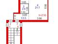 1-комнатная квартира, 32 м², 1/5 этаж, Майкудук, Магнитогорская 47 за 8.8 млн 〒 в Караганде, Алихана Бокейханова р-н — фото 8