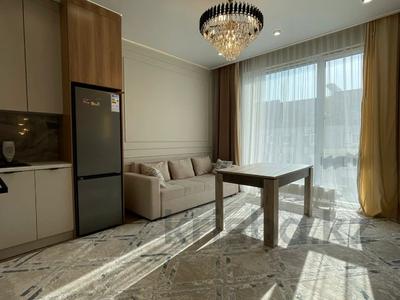 2-бөлмелі пәтер · 50 м² · 8/9 қабат, Лебедева 1/1 — Жандосова, бағасы: 61.5 млн ₸ в Алматы, Бостандыкский р-н