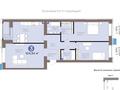 3-комнатная квартира · 105 м² · 4/9 этаж, Е-899 5/1 за 90 млн ₸ в Астане, Нура р-н