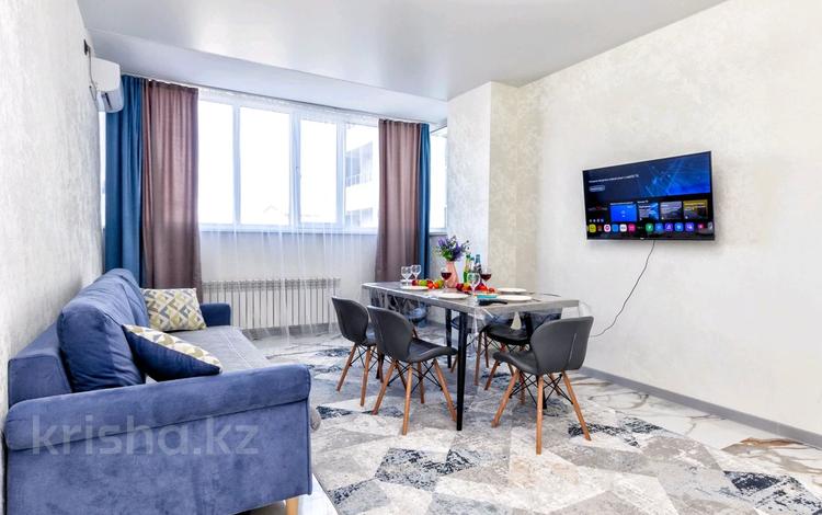3-комнатная квартира · 90 м² · 2/13 этаж, мкр Комсомольский, Нарикпаева 6 — Мухаметханова за 25 000 ₸ в Астане, Есильский р-н — фото 2