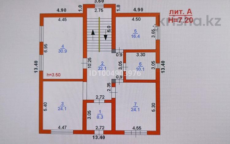Отдельный дом · 8 комнат · 280 м² · 6 сот., 3пер.Жанкоразова — Абая-Ташкентская за 75 млн 〒 в Таразе — фото 2