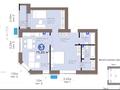 3-комнатная квартира · 73.2 м² · 7/12 этаж, мкр Уркер, Е-899 5/1 за 68 млн ₸ в Астане, Нура р-н — фото 15