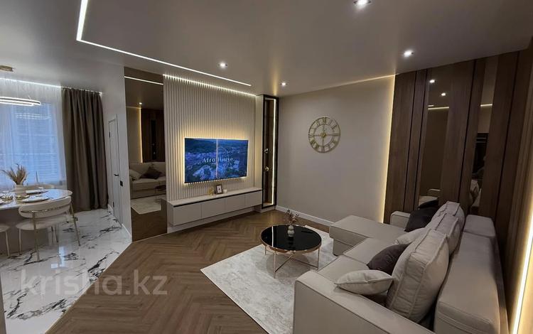 3-бөлмелі пәтер · 60 м² · 9/18 қабат, Утепова 31 — Мега Розыбакиева, бағасы: 35 000 ₸ в Алматы, Бостандыкский р-н — фото 2