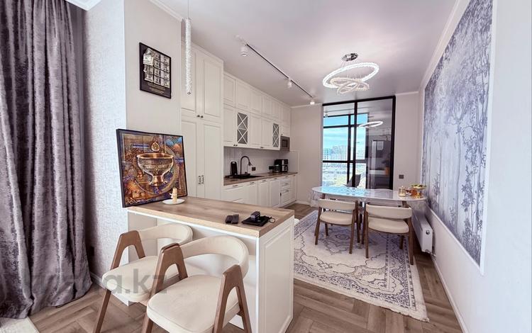 3-комнатная квартира · 100 м² · 6/20 этаж, Нажимеденова 7 — Нажимеденова -Жумабаева за 77 млн ₸ в Астане, Сарайшык р-н — фото 2