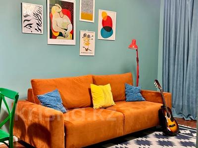 2-бөлмелі пәтер · 58 м² · 1/15 қабат, Манаса — Байзакова, бағасы: 25 000 ₸ в Алматы, Алмалинский р-н