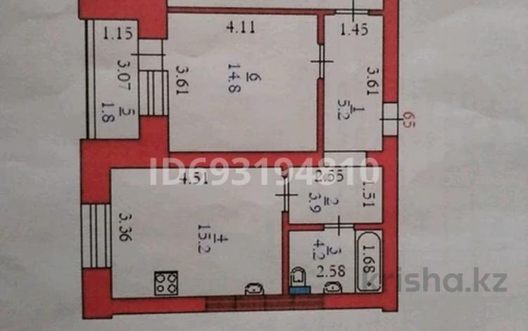 2-комнатная квартира, 65.6 м², 8/9 этаж, Мустафы Шокая 2 за 29 млн 〒 в Актобе — фото 18