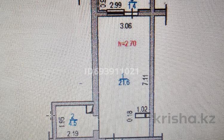 1-комнатная квартира, 27.5 м², 5/10 этаж, Сейфуллина 51 за 17 млн 〒 в Алматы, Турксибский р-н — фото 2