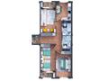 3-бөлмелі пәтер · 94.8 м² · 10/10 қабат, Каныша Сатпаева 82/9, бағасы: ~ 43.1 млн ₸ в Усть-Каменогорске