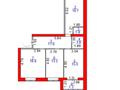3-комнатная квартира · 84 м² · 2/5 этаж, мкр Юго-Восток, Муканова 51/2 — Муканова за 46 млн ₸ в Караганде, Казыбек би р-н — фото 12