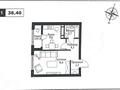 1-комнатная квартира · 38.5 м² · 3/12 этаж, мкр Нуркент, Турара Рыскулова — Момышулы за 29 млн ₸ в Алматы, Алатауский р-н — фото 3