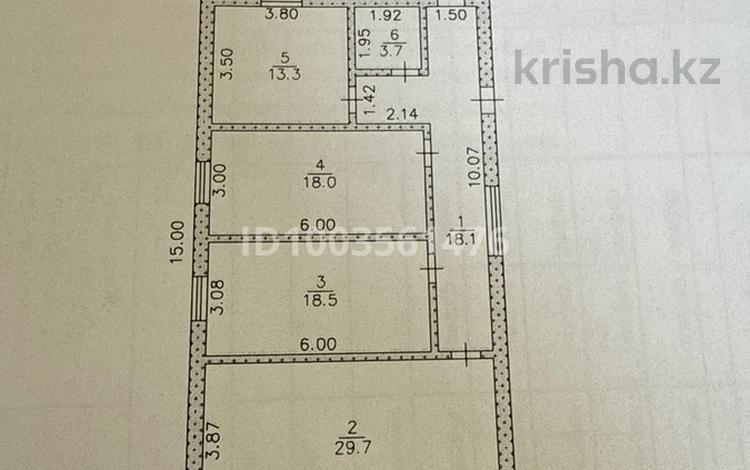 Отдельный дом · 4 комнаты · 140 м² · 7.4 сот., Рауан 33 за 18 млн 〒 в Баскудуке — фото 2