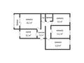 4-комнатная квартира · 74.2 м² · 2/6 этаж, Баймагамбетова за 30 млн ₸ в Костанае — фото 14