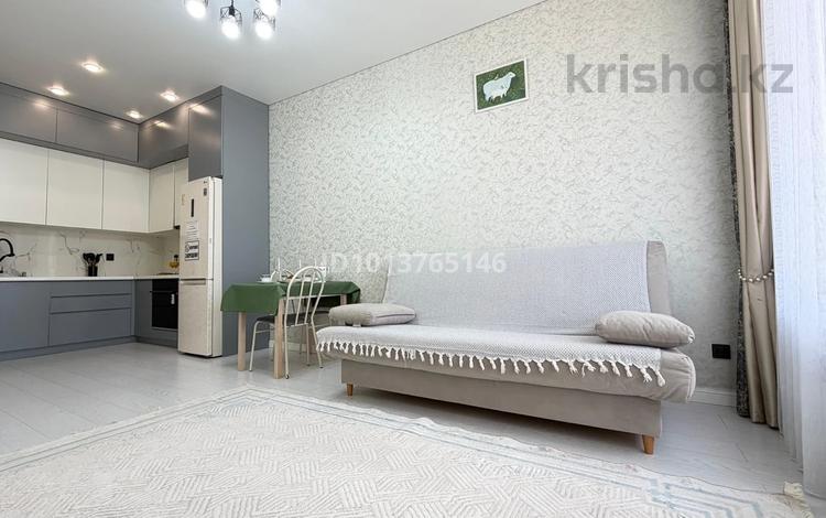 1-бөлмелі пәтер · 40 м² · 9/9 қабат, Е 430 улица 2/4 — Чингиз Айтматова и Мухамедханова, бағасы: 17 000 ₸ в Астане, Нура р-н — фото 2