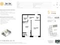 1-бөлмелі пәтер · 43 м² · 11/12 қабат, ул. Фадеева, 38г 38 — Райымбека-Тлендиева, бағасы: 29.9 млн ₸ в Алматы, Алатауский р-н — фото 2