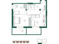 3-бөлмелі пәтер · 69.2 м² · 1/3 қабат, Мкрн. Нурлытау, бағасы: 49.5 млн ₸ в Алматы, Бостандыкский р-н — фото 14