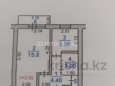 1-бөлмелі пәтер · 30.7 м² · 4/5 қабат, мкр Самал 32 — Библотека Абай, бағасы: 10 млн 〒 в Таразе