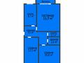 3-бөлмелі пәтер · 62.2 м² · 5/6 қабат, Урожайная 29, бағасы: 29.4 млн ₸ в Костанае — фото 2