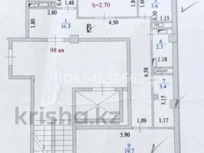 2-комнатная квартира · 76 м² · 2/12 этаж, 33-й мкр, 33 мкрн 21 — Школа ниш за 16.5 млн 〒 в Актау